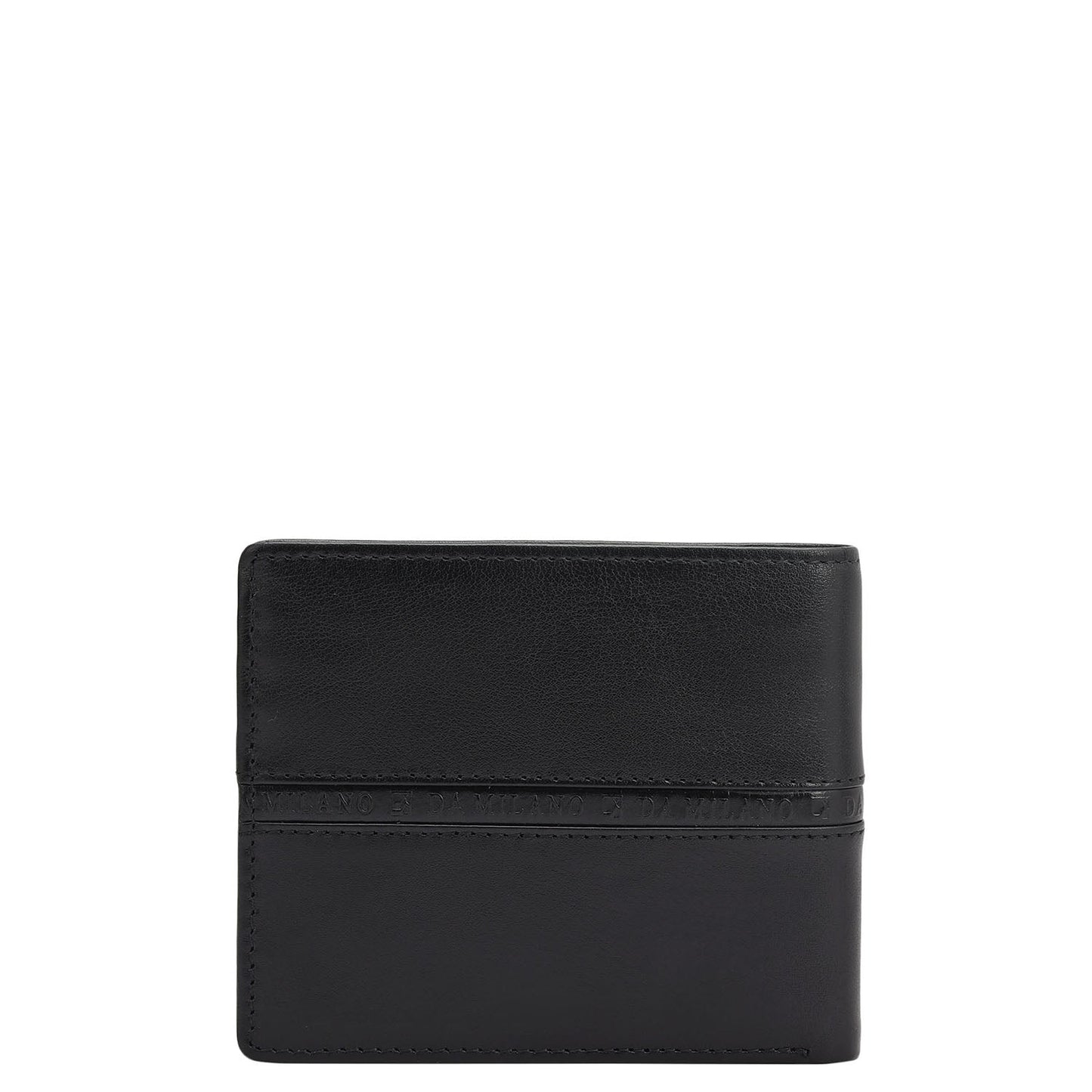 Black Brown Plain Mens Wallet & Belt Gift Set