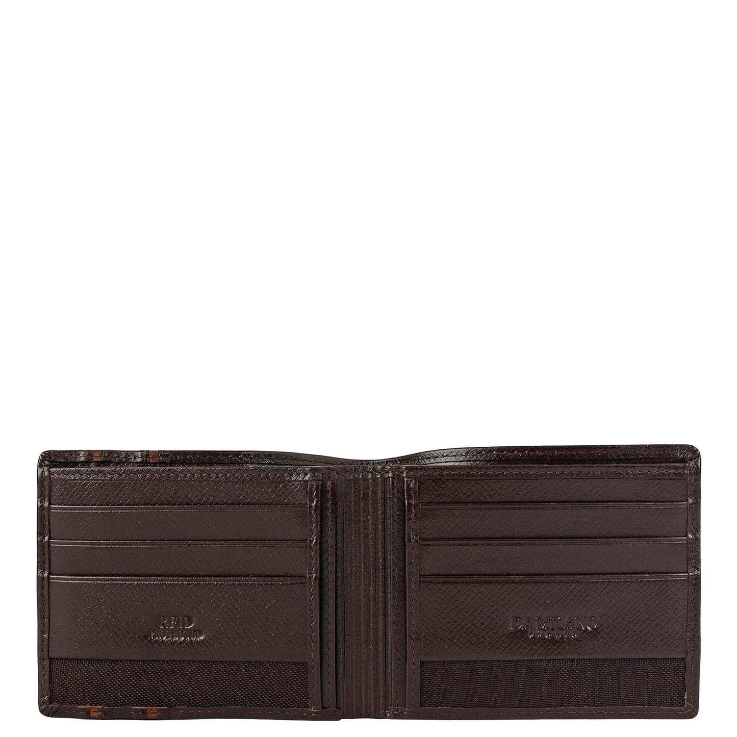 Chocolate Saffiano Franzy Mens Wallet & Belt Gift Set