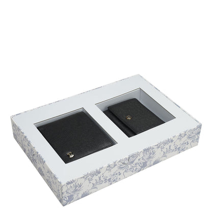 Black Franzy Mens & Ladies Wallet Gift Set
