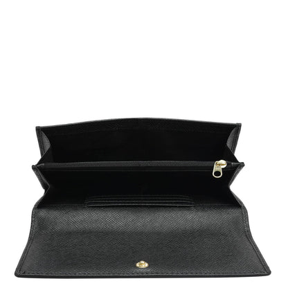 Black Croco Leather Mens & Ladies Wallet Gift Set