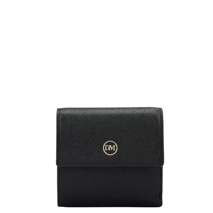 Black Franzy Leather Mens & Ladies Wallet Gift Set