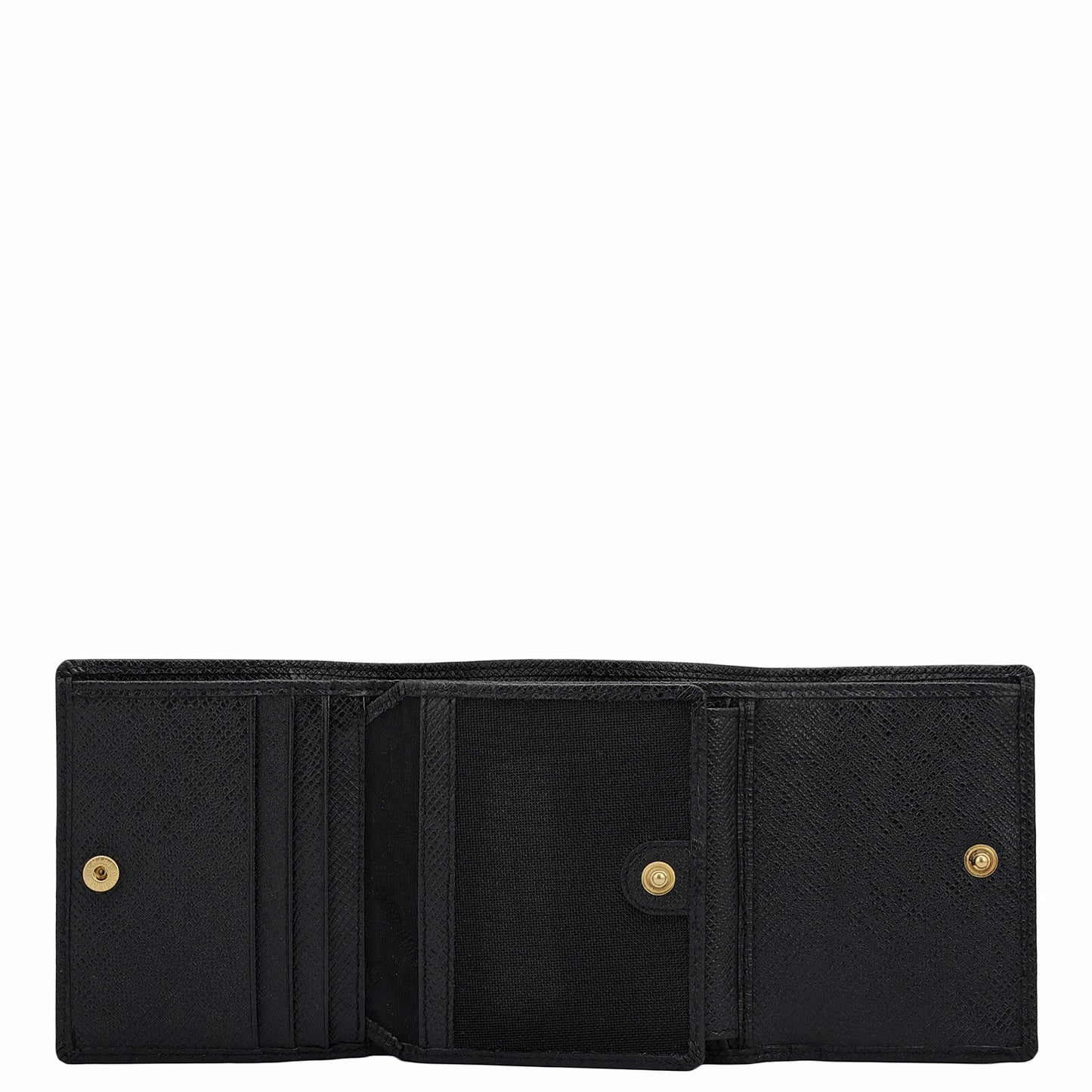 Black Franzy Leather Mens & Ladies Wallet Gift Set