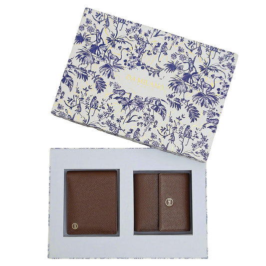 Date Franzy Leather Mens & Ladies Wallet Gift Set