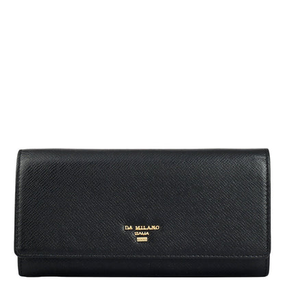 Black Franzy Leather Mens & Ladies Wallet Gift Set