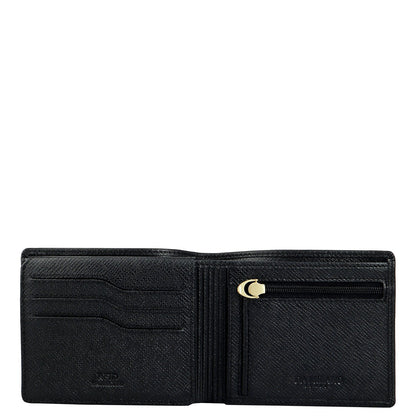 Black Franzy Leather Mens & Ladies Wallet Gift Set
