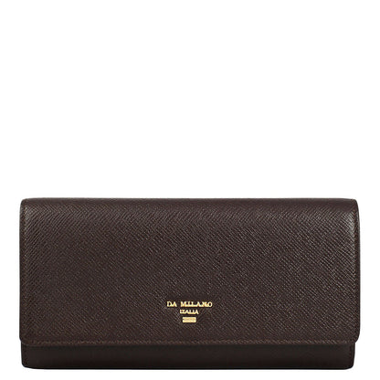 Chocolate Franzy Leather Mens & Ladies Wallet Gift Set