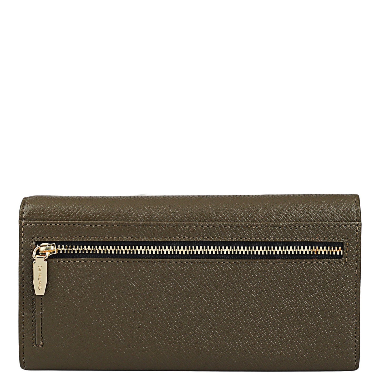 Military Green Franzy Leather Mens & Ladies Wallet Gift Set