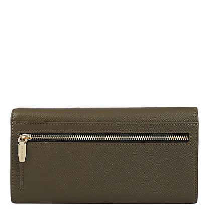Military Green Franzy Leather Mens & Ladies Wallet Gift Set
