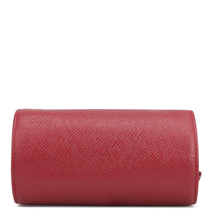 Franzy Leather Jewellery Case - Plumberry