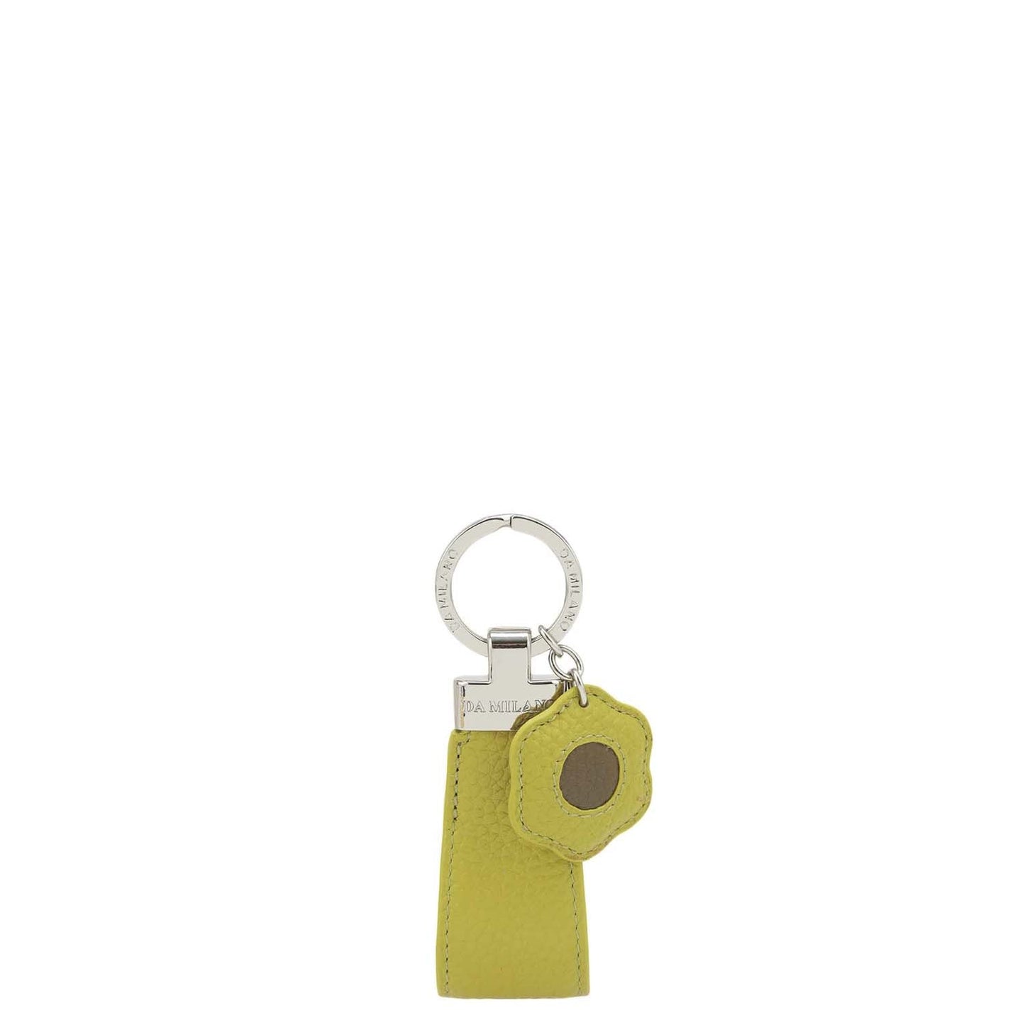 Wax Leather Key Chain - Green Tea