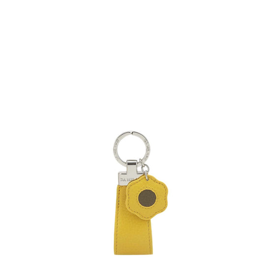 Wax Leather Key Chain - Mango