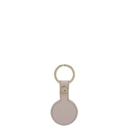 Franzy Leather Key Chain - Blush