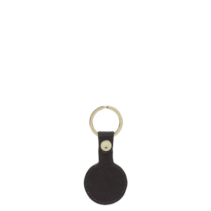 Franzy Leather Key Chain - Chocolate