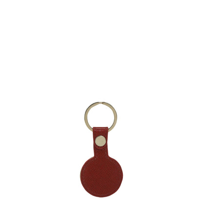 Franzy Leather Key Chain - Red