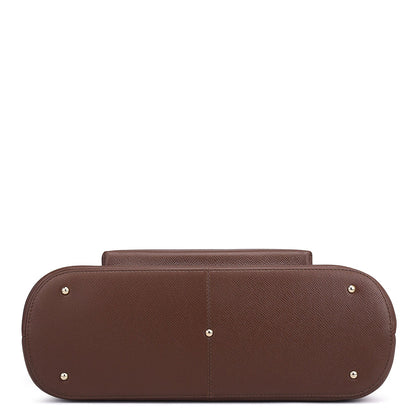 Large Franzy Leather Tote - Date