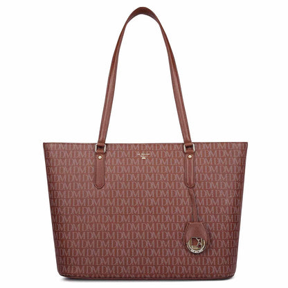 Large Monogram Leather Tote - Date