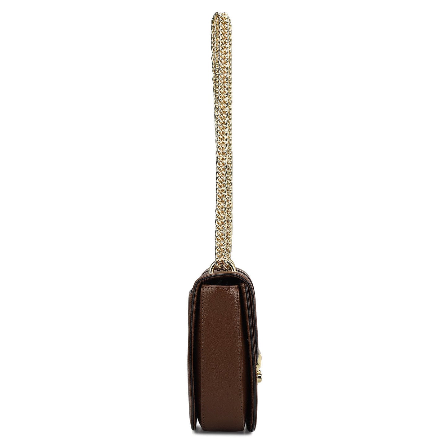 Small Franzy Leather Shoulder Bag - Date