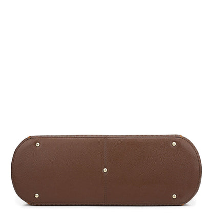 Large Monogram Leather Tote - Date