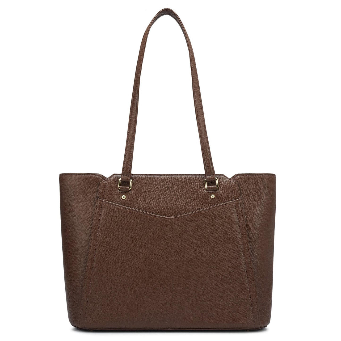 Small Franzy Leather Tote - Date