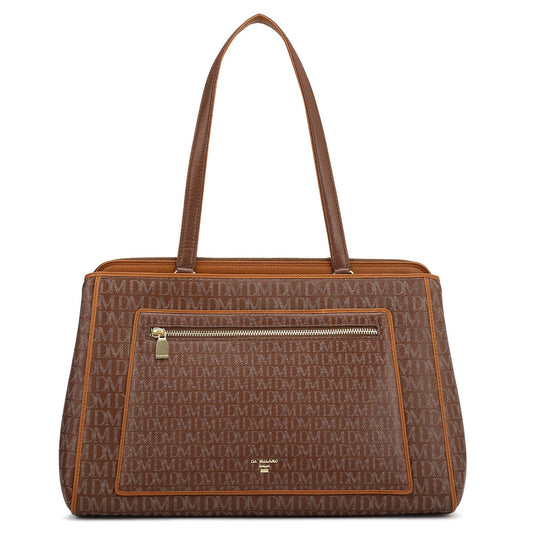 Medium Monogram Leather Shoulder Bag - Date
