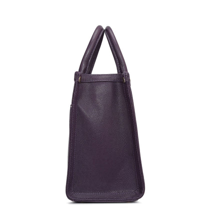 Modern Mosaic Franzy Leather Tote - Grapevine & Frost