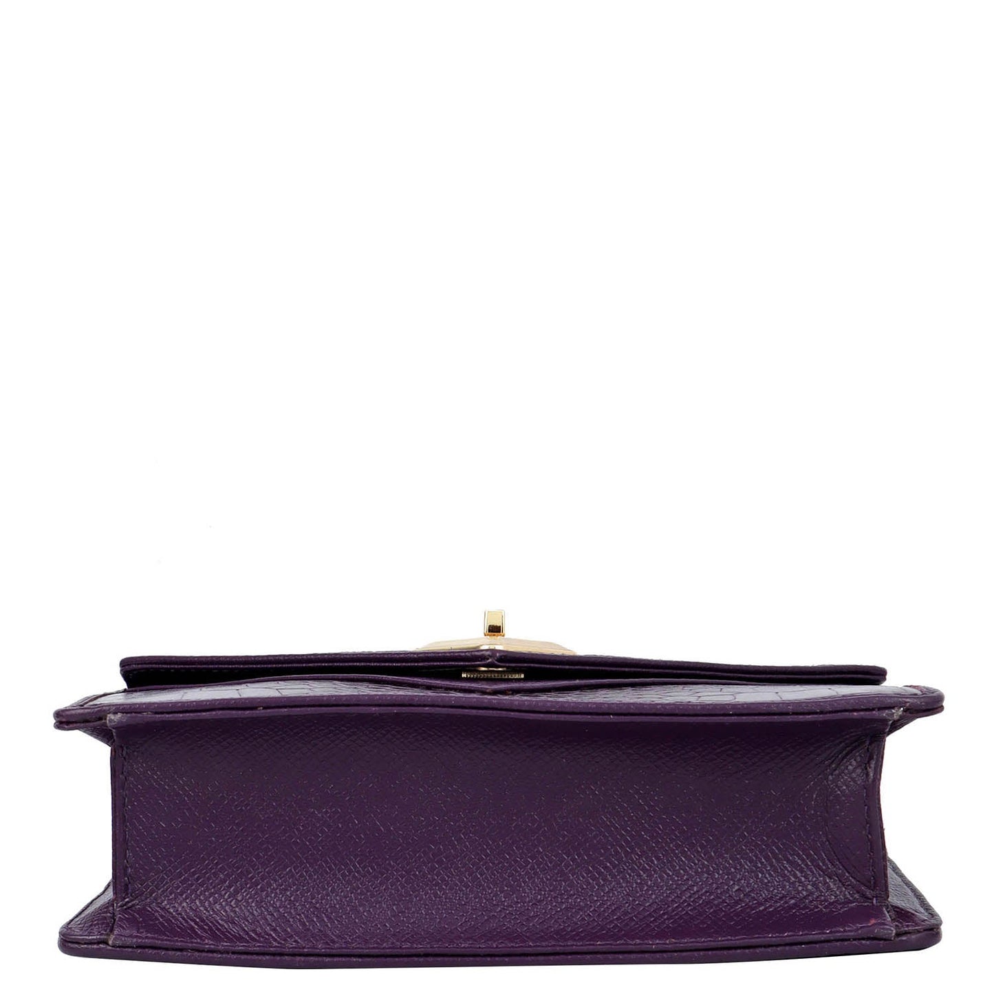Allure Croco Franzy Leather Sling - Grapevine