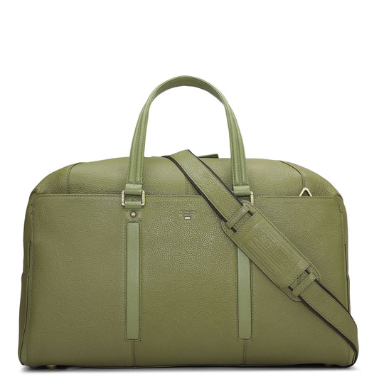 Wax Leather Luggage - Fern