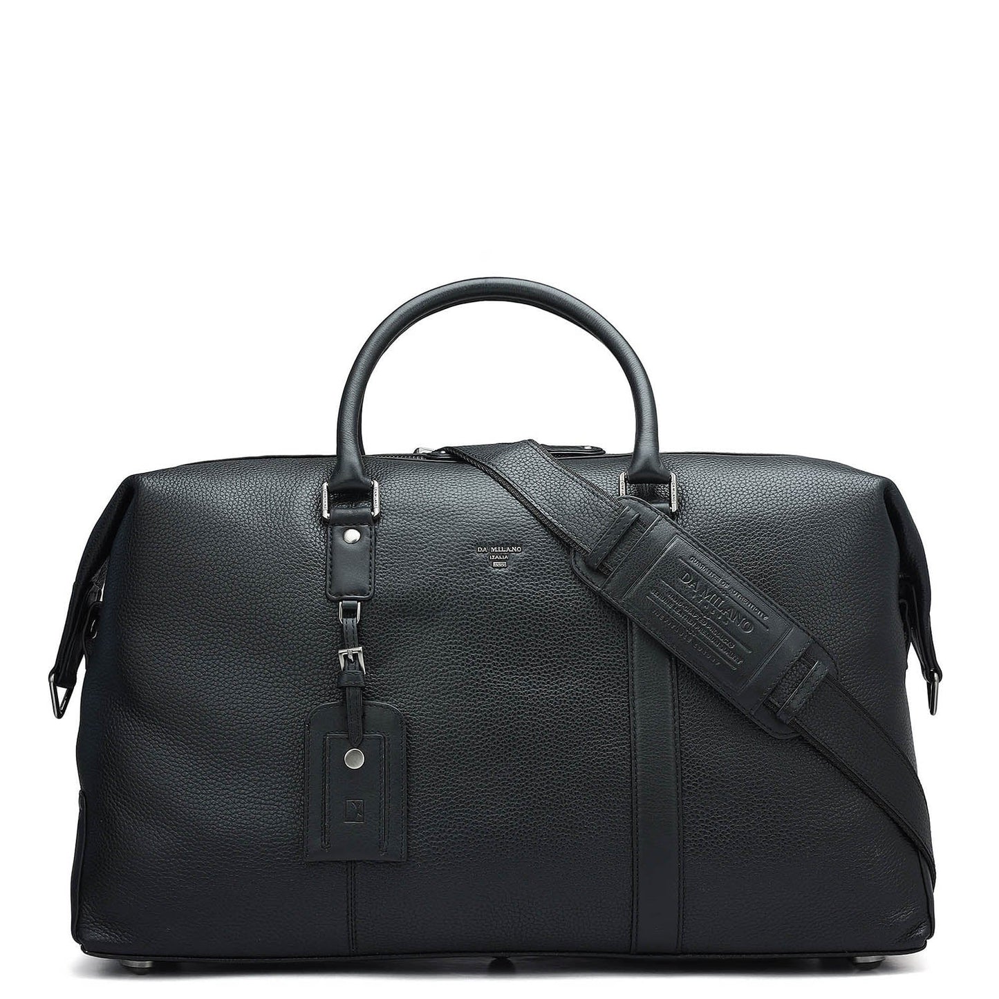 Wax Leather Luggage - Black