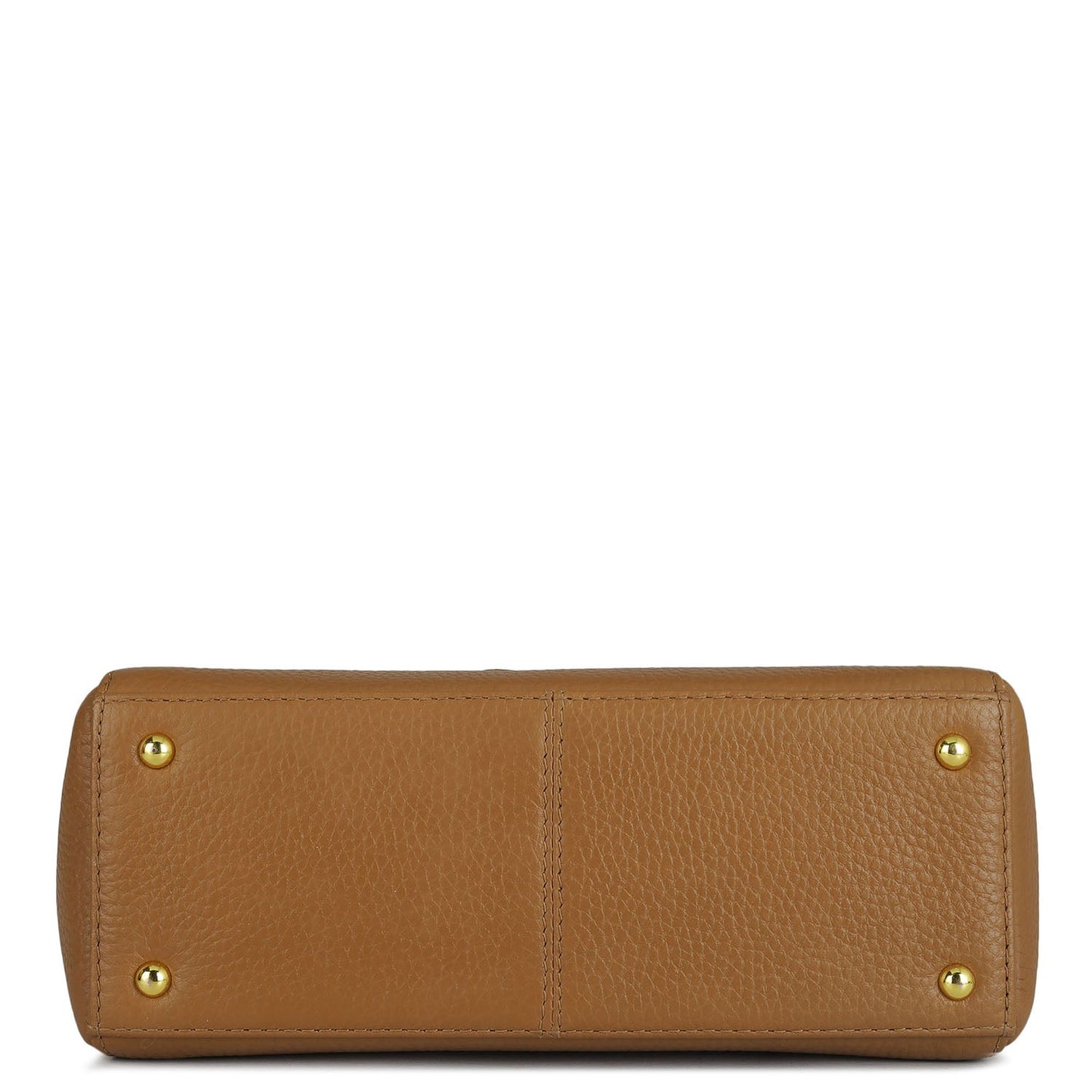 Small Wax Leather Sling - Caramel