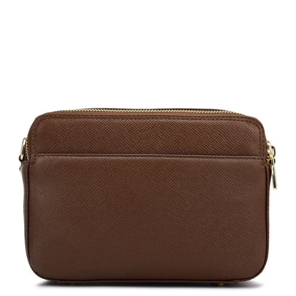 Mini Mosaic Franzy Leather Sling - Date & Frost