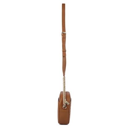 Serena Bunti Wax Leather Sling - Caramel