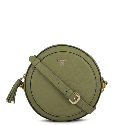 Small Wax Leather Sling - Fern