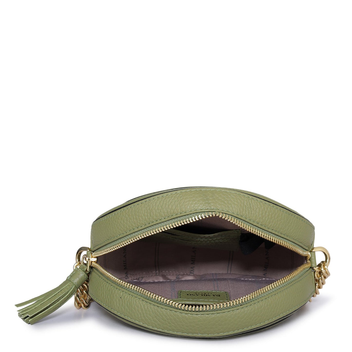 Small Wax Leather Sling - Fern