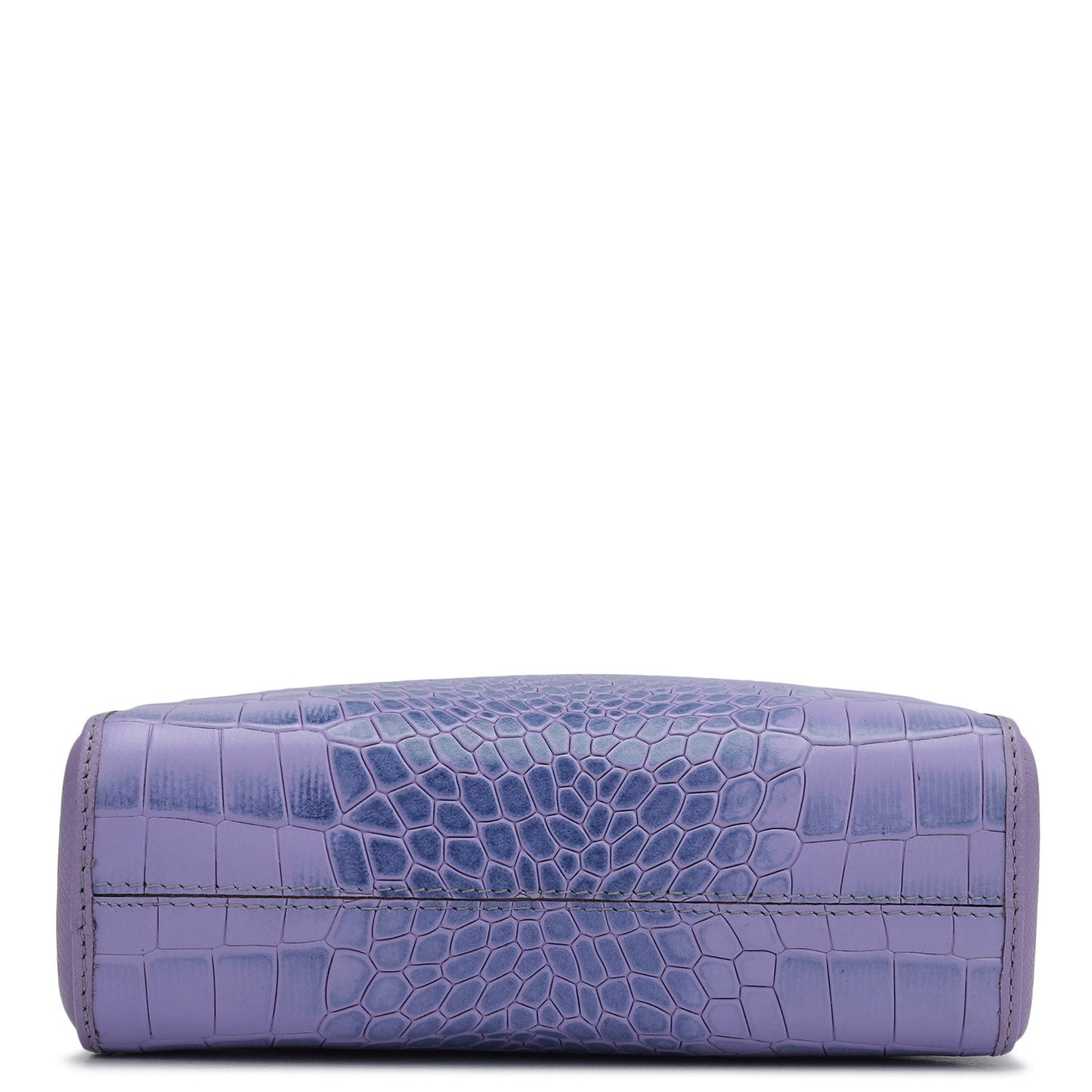 Small Croco Franzy Leather Sling - Purple Haze