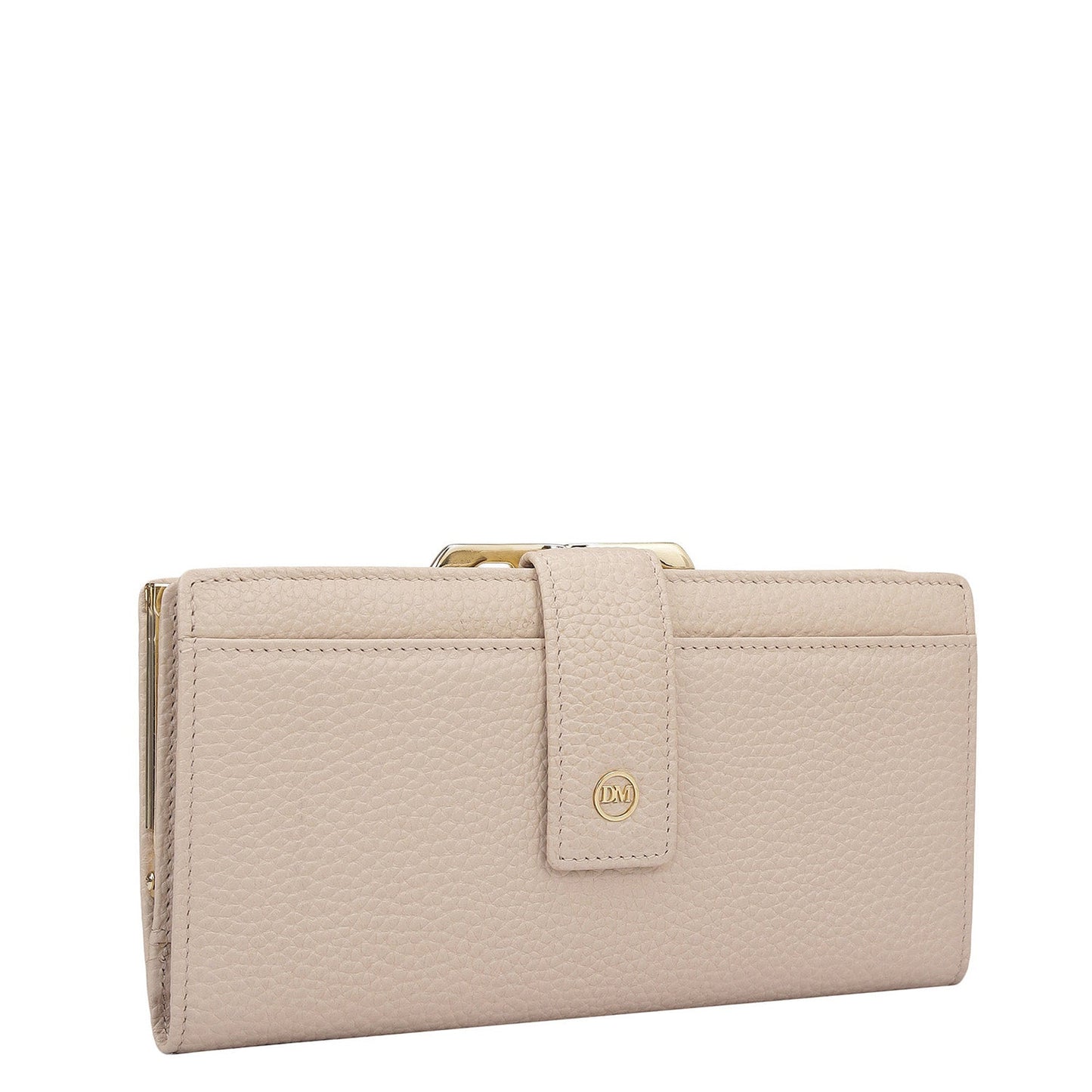 Wax Leather Ladies Wallet - Dove