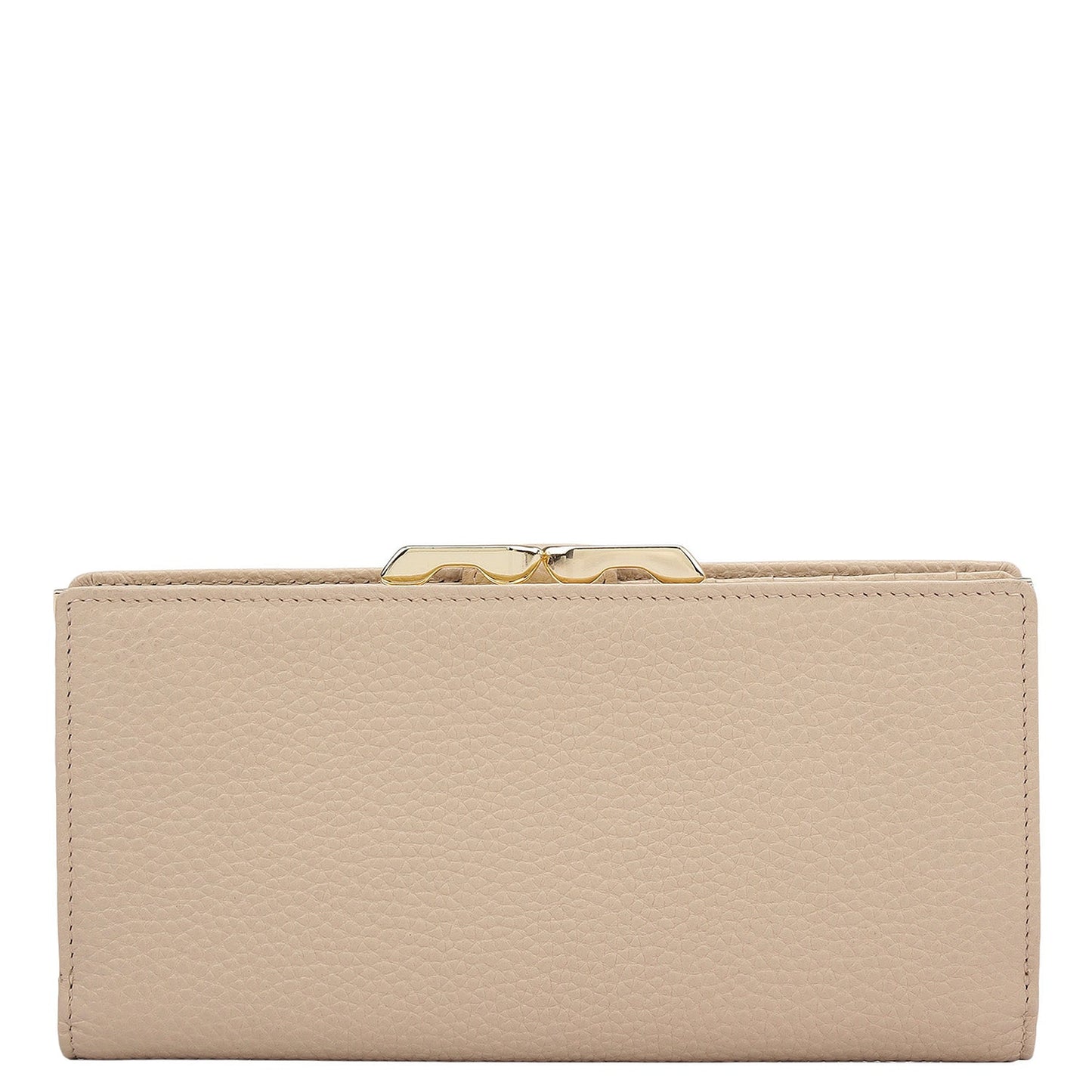 Wax Leather Ladies Wallet - Dove