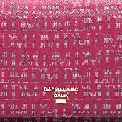 Monogram Leather Ladies Wallet - Plumberry