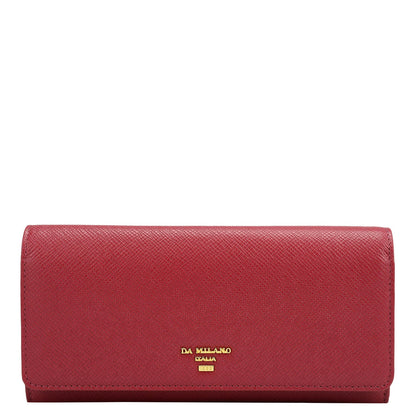 Franzy Leather Ladies Wallet - Plumberry