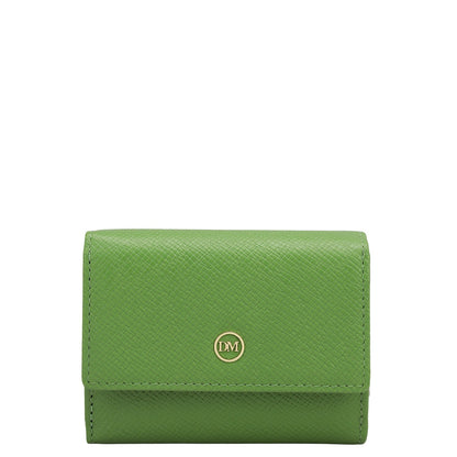 Franzy Leather Ladies Wallet - Kiwi