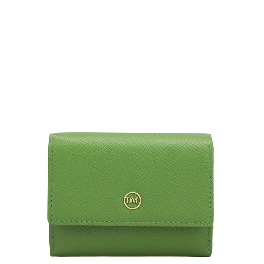 Franzy Leather Ladies Wallet - Kiwi