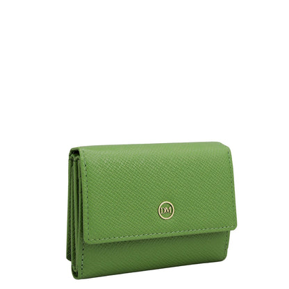Franzy Leather Ladies Wallet - Kiwi
