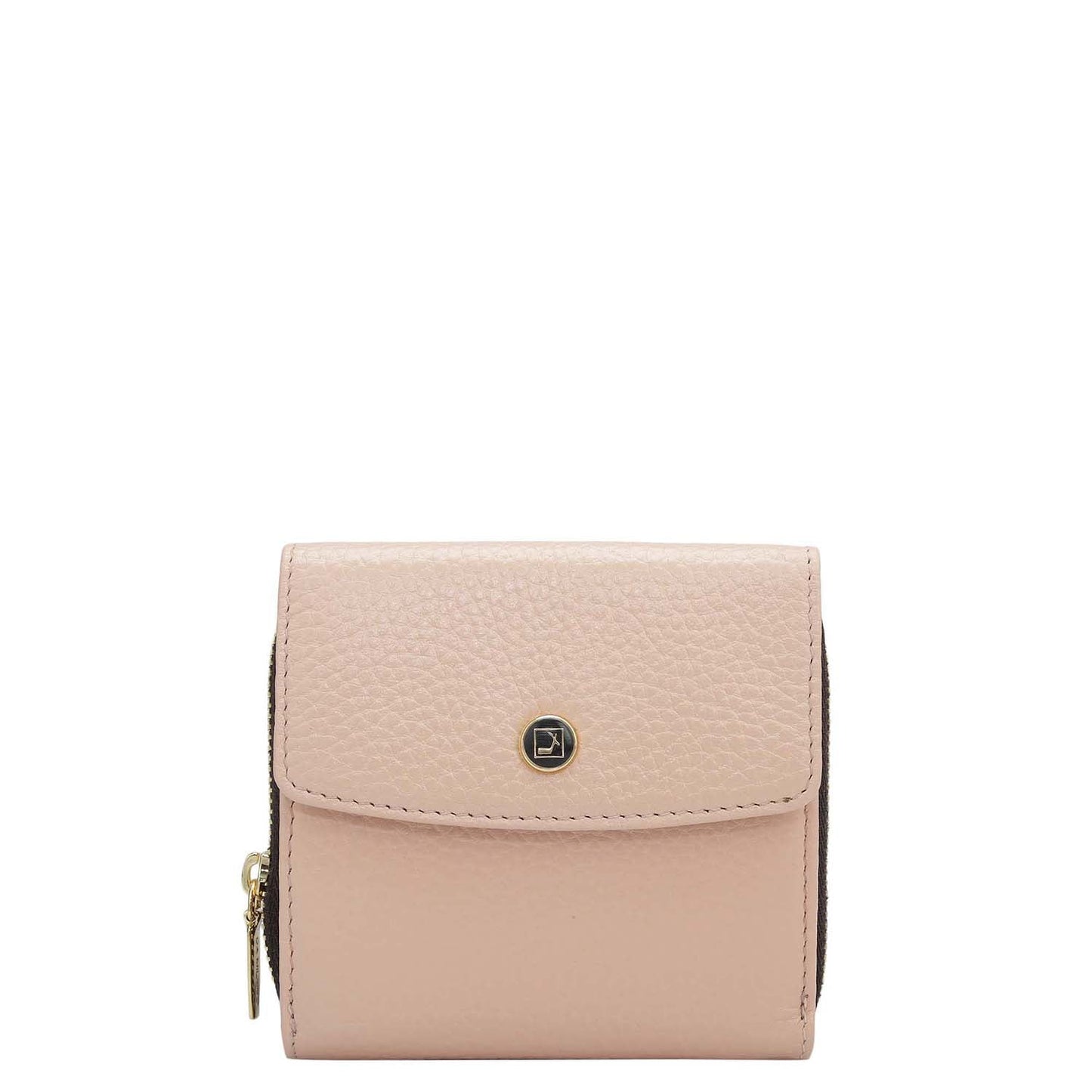 Wax Leather Ladies Wallet - Feather