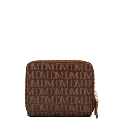 Monogram Leather Ladies Wallet - Date