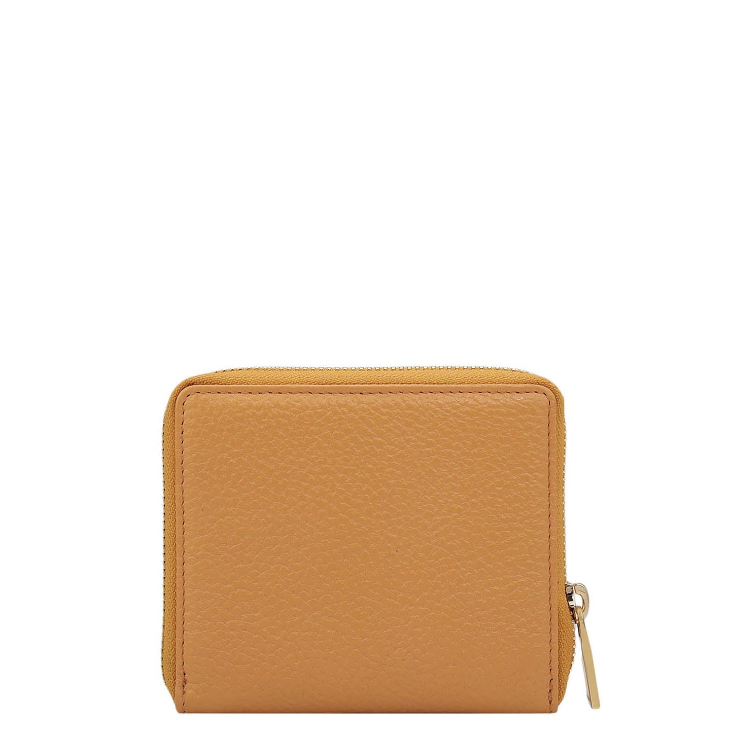 Wax Leather Ladies Wallet - Apricot Crush