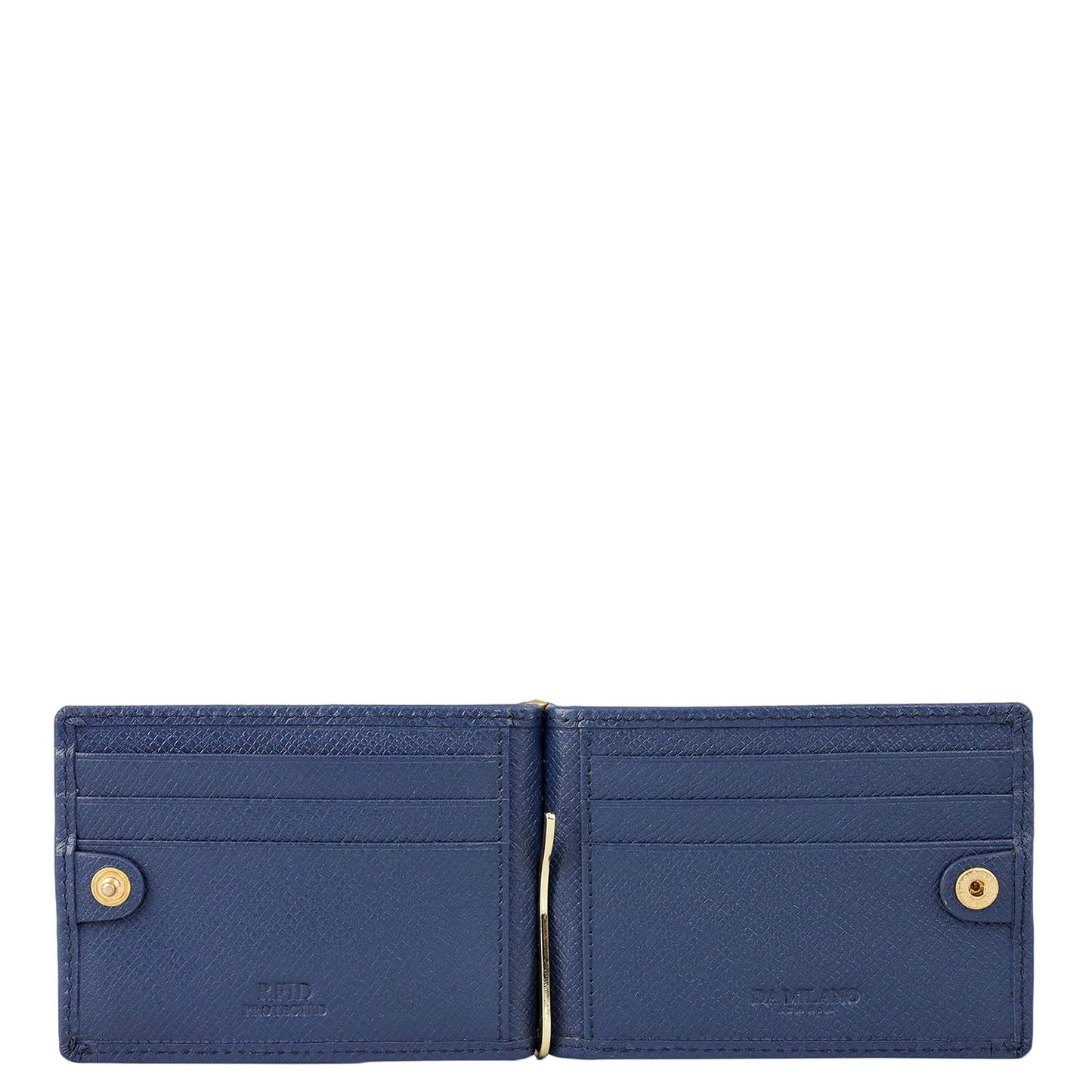 Croco Franzy Leather Money Clip - Stardust