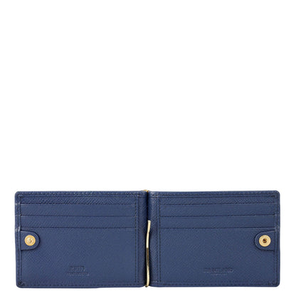 Croco Franzy Leather Money Clip - Stardust