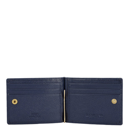 Croco Leather Money Clip - Stardust
