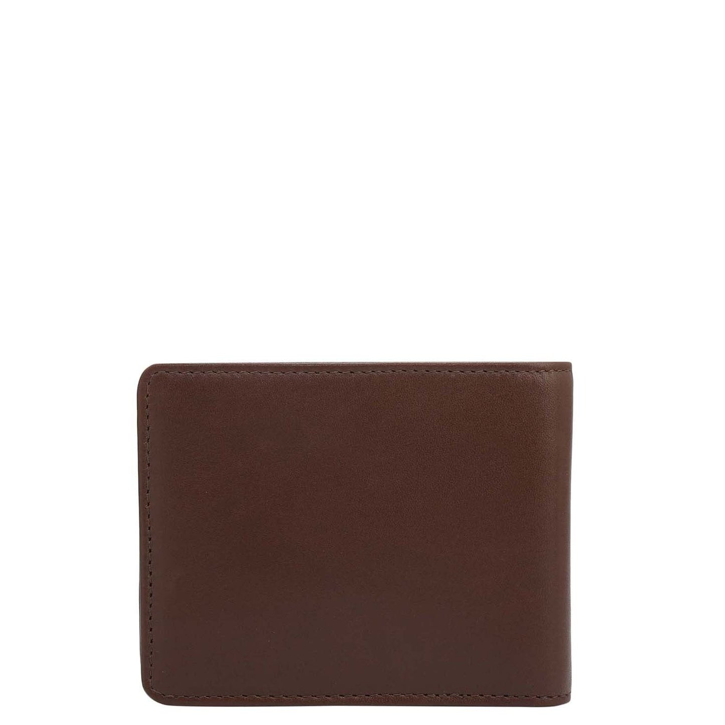 Calf Leather Money Clip - Brown