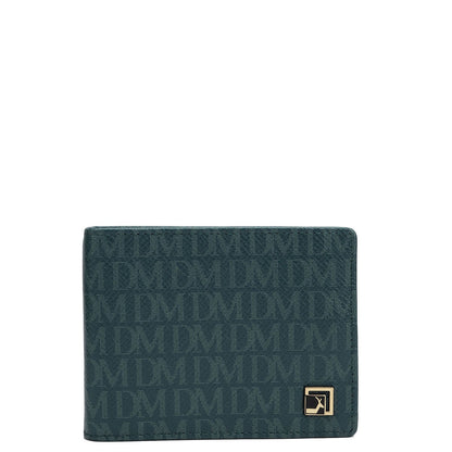 Monogram Leather Money Clip - Octane
