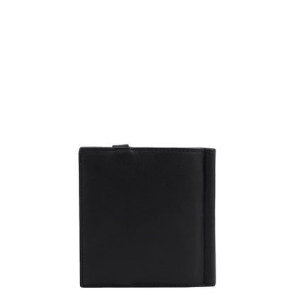 Calf Leather Money Clip - Black